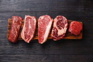 Meat, part of the carnivore diet in Colorado Springs